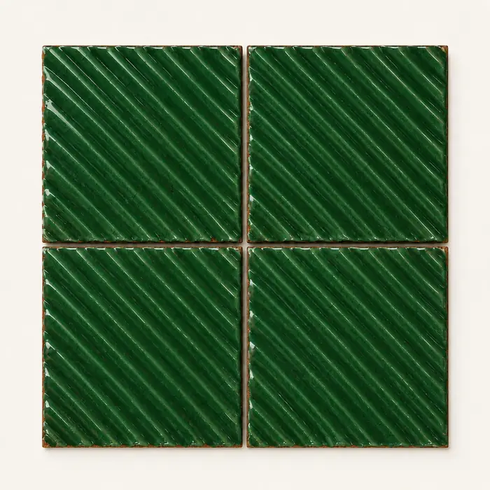 Estriado / Liso Verde Manzano